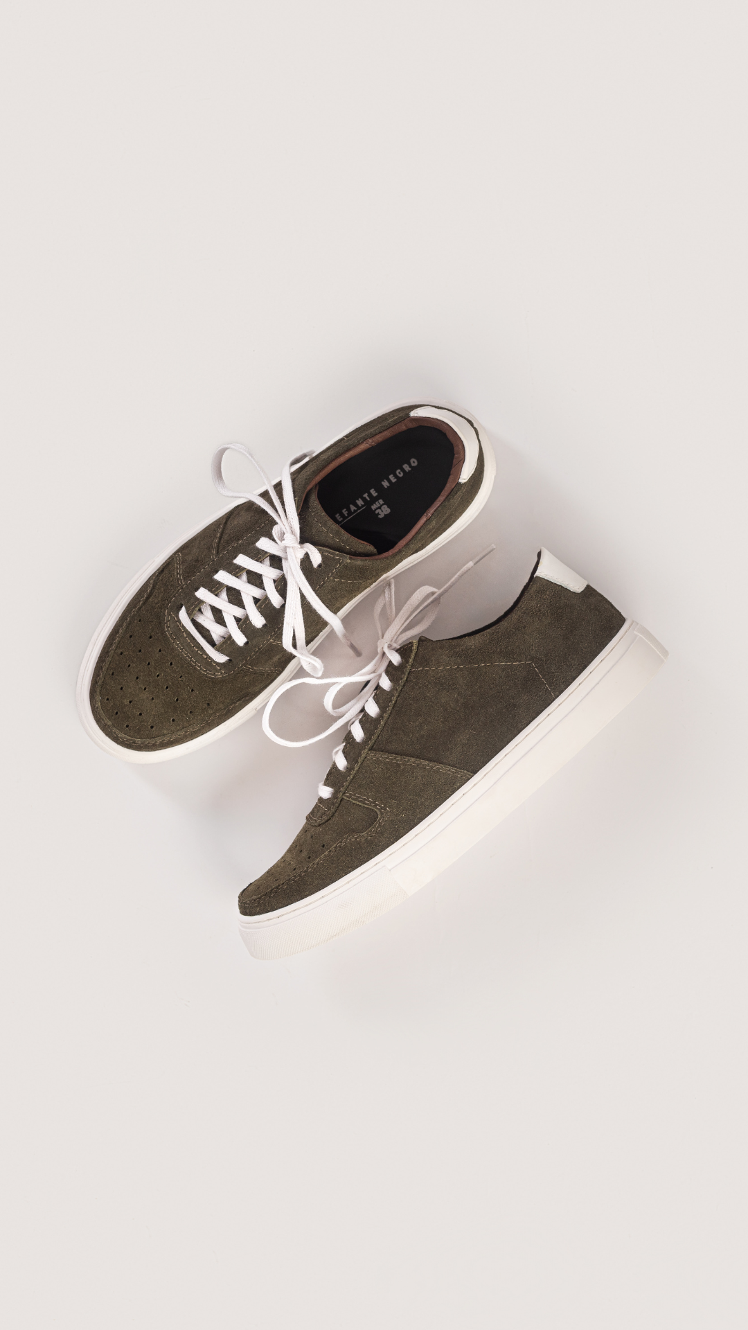 EN 1 SNEAKER VERDE GAMUZA