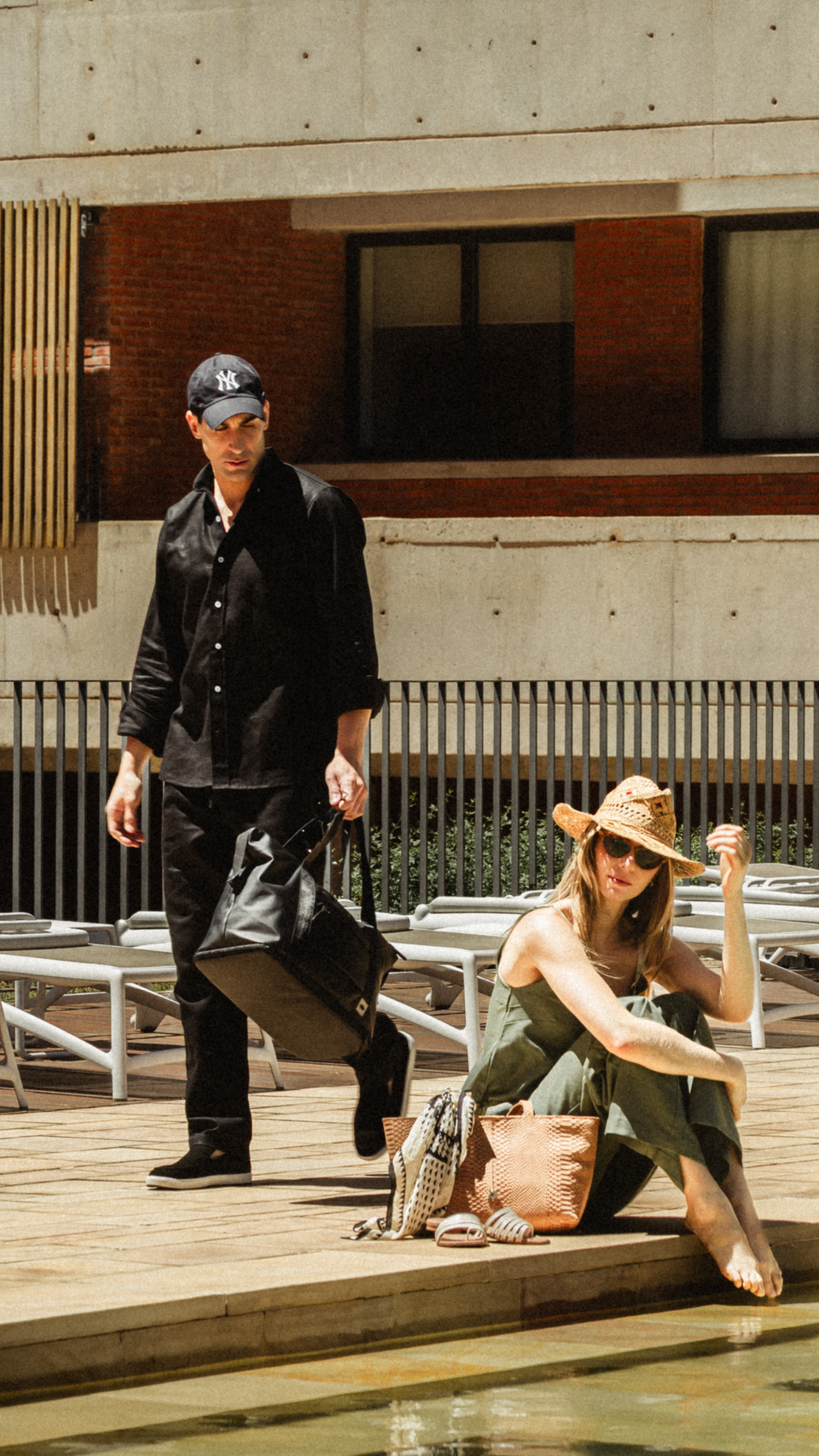 CAMISA MANGAS LARGAS LINO NEGRO - SUMMER SELECTS