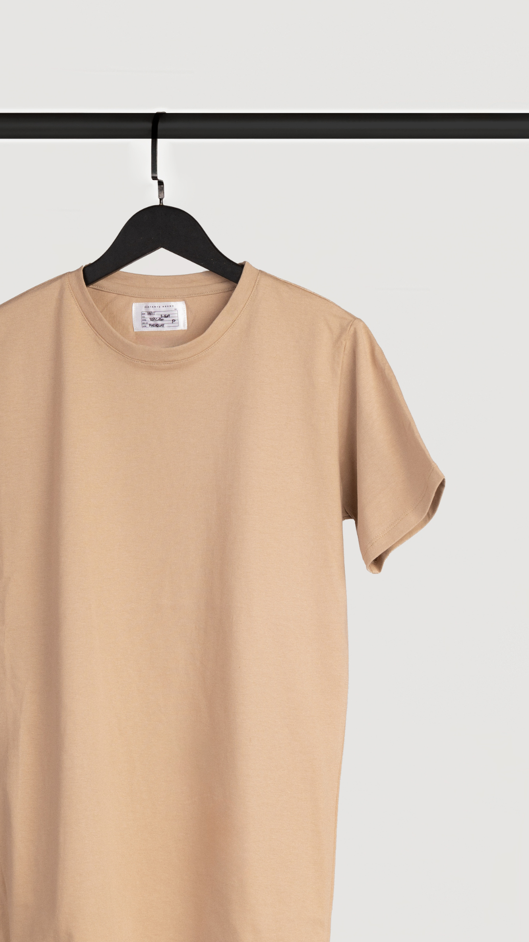 REMERA BASICA BEIGE
