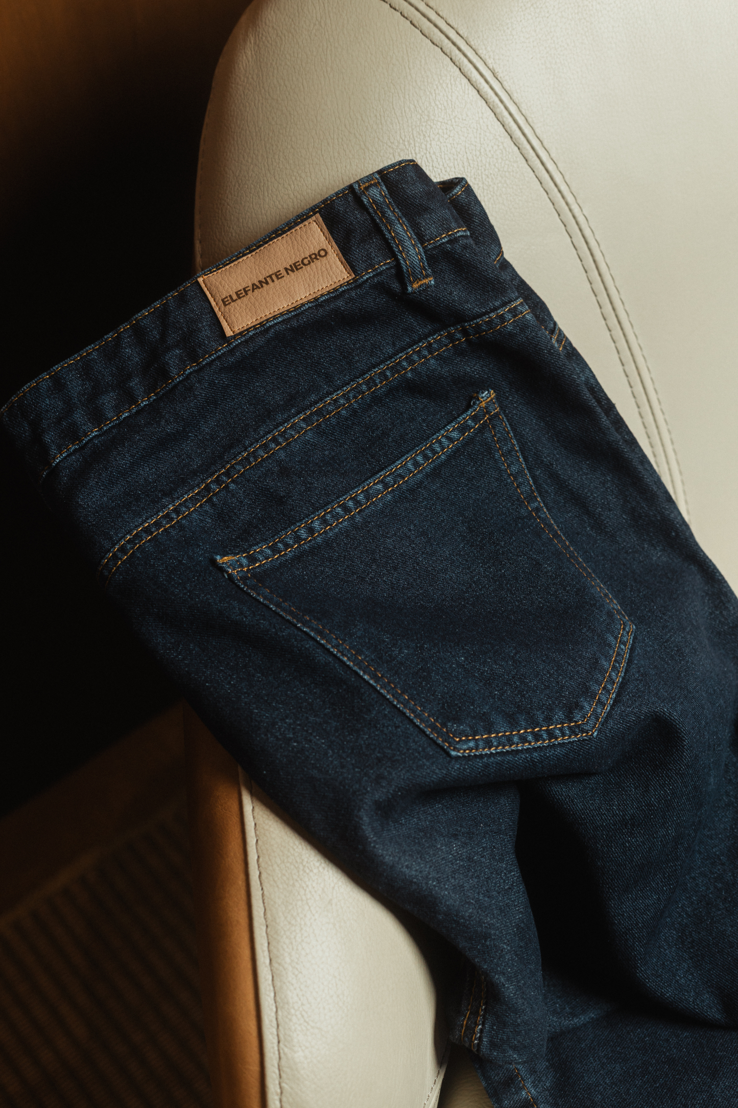 JEANS BLACK BLUE CORTE RECTO