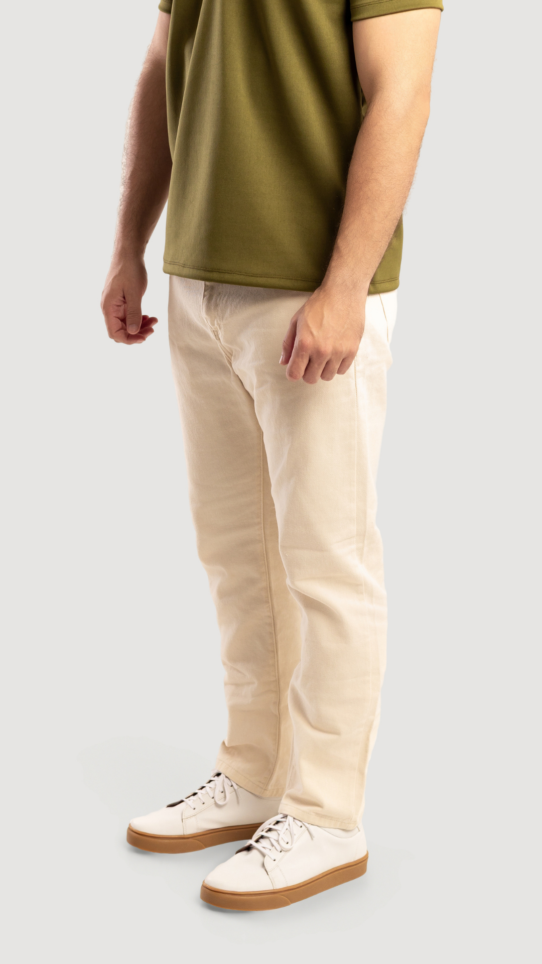 JEANS CRUDO CORTE RECTO