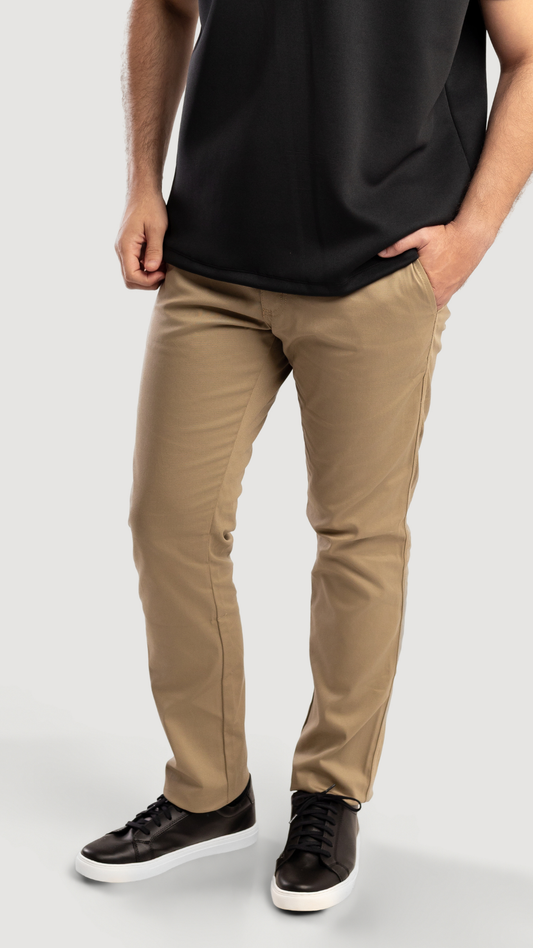 CHINO PANTS BEIGE CORTE REGULAR