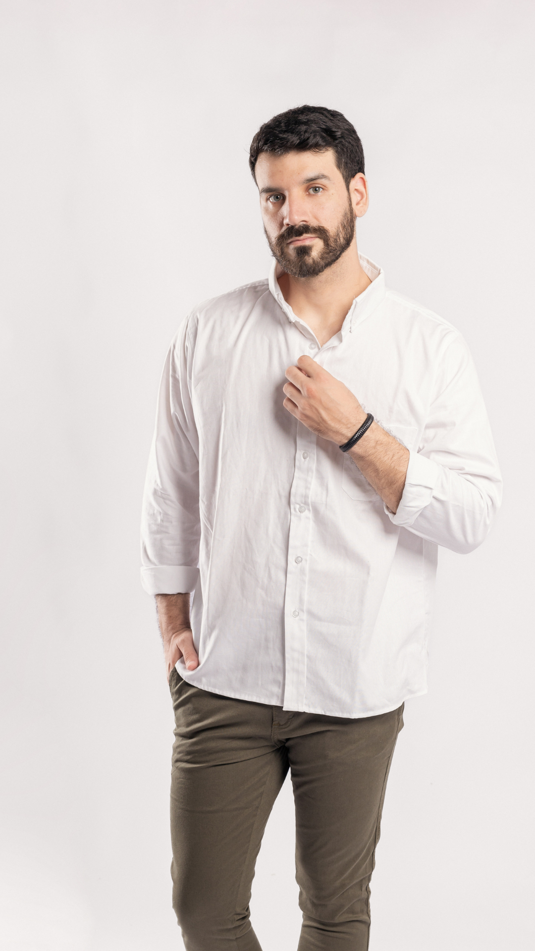 CAMISA OXFORD BLANCA