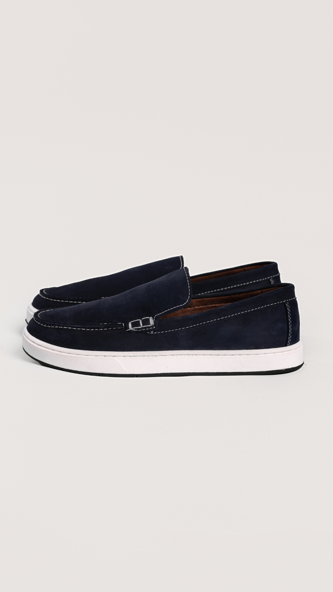 THE LP LOAFER AZUL GAMUZA