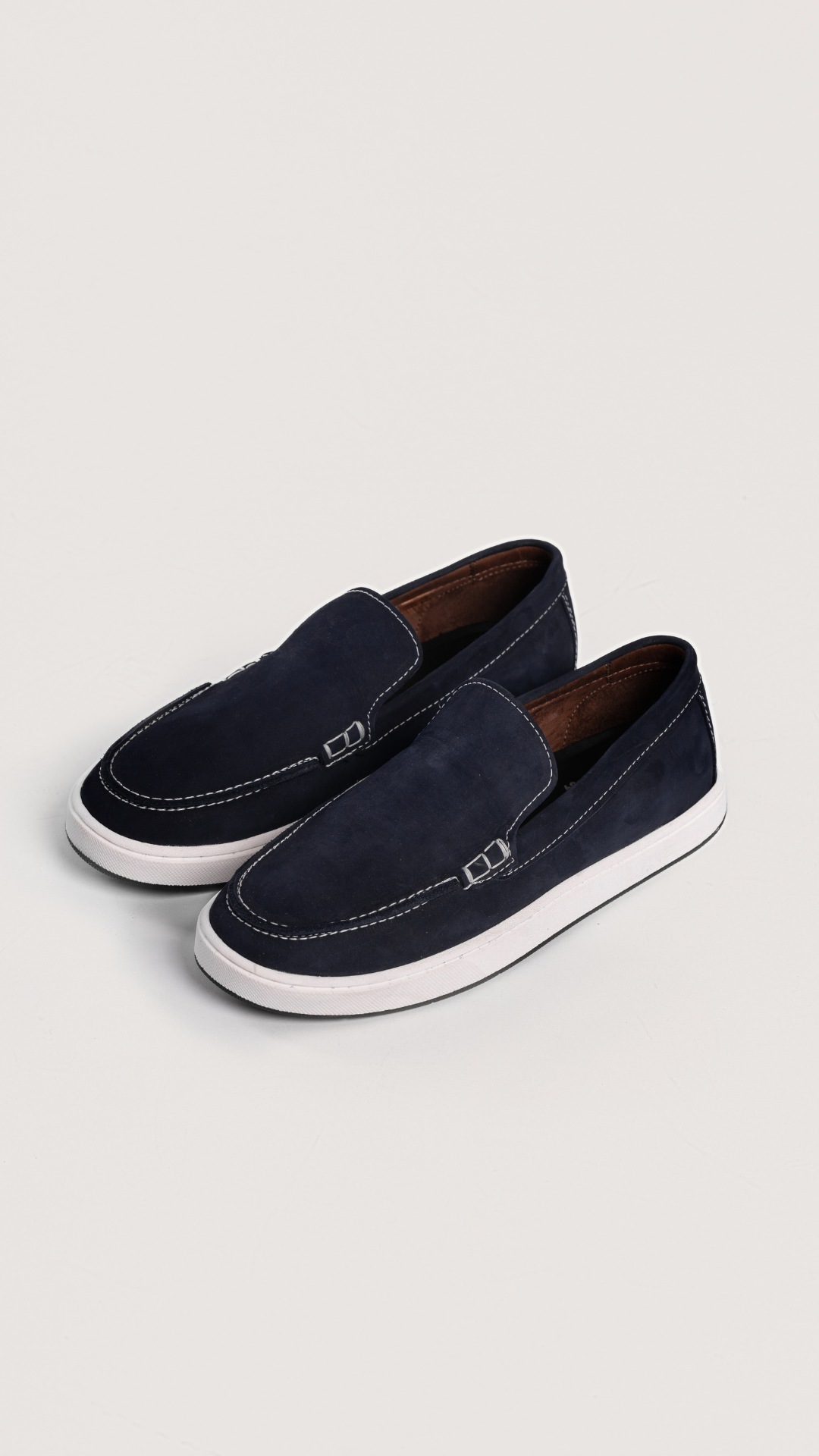 THE LP LOAFER AZUL GAMUZA