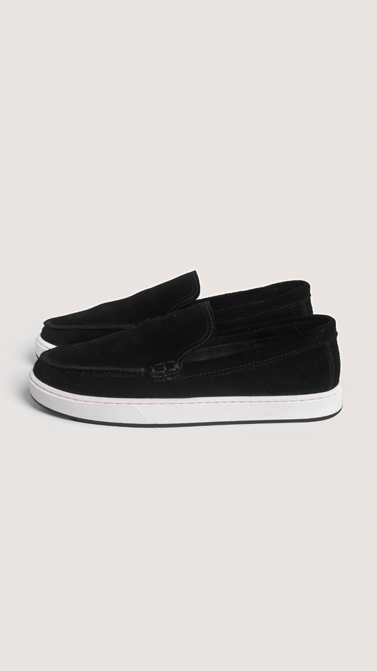 THE LP LOAFER NEGRO GAMUZA