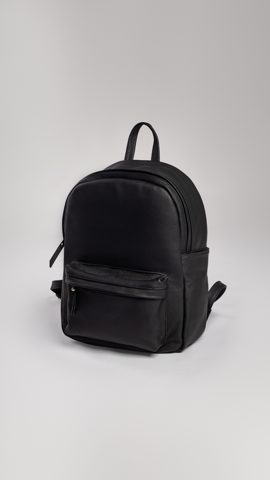 BACKPACK CUERO NEGRO