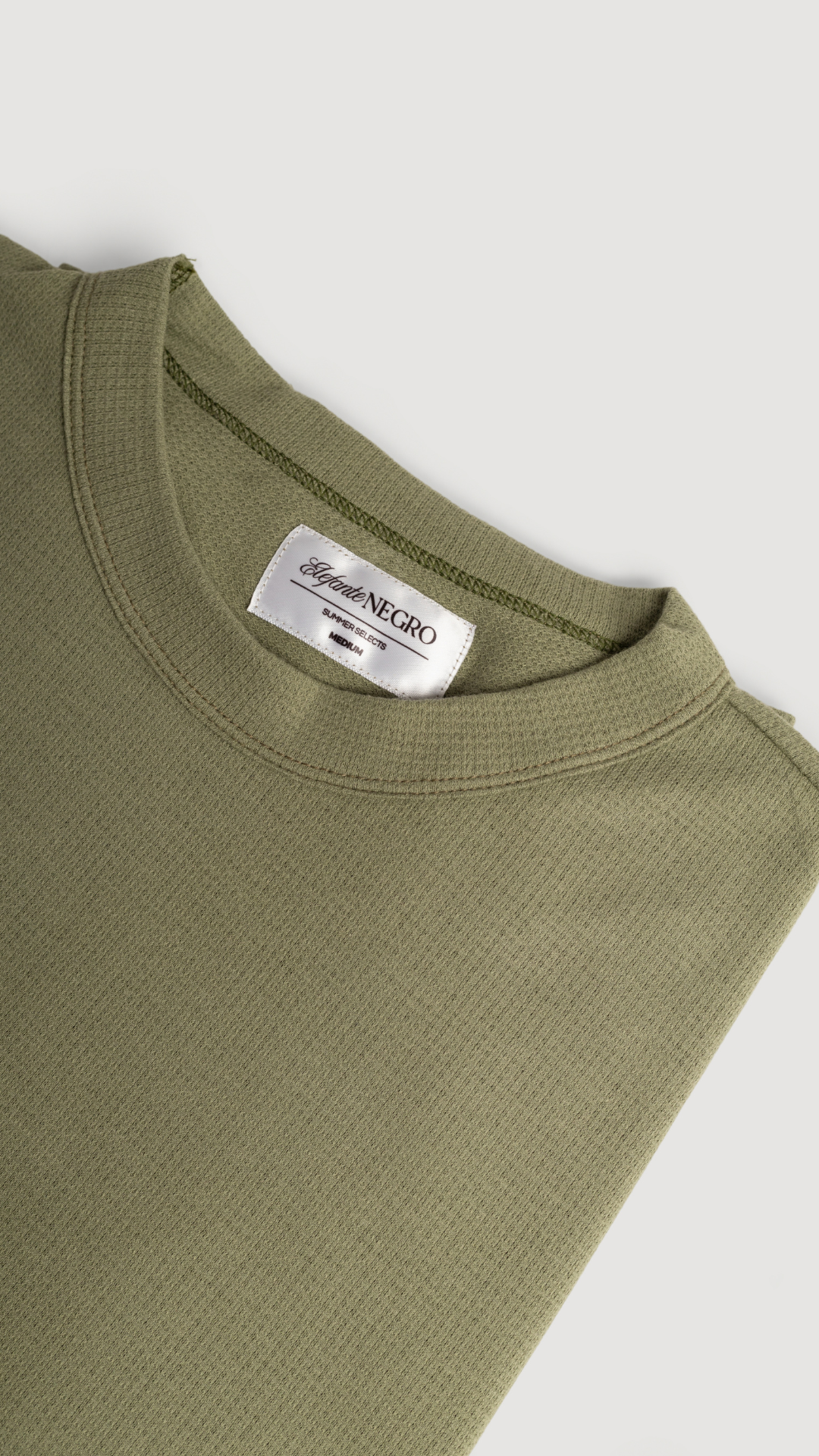 BASICA TEXTURIZADA VERDE - SUMMER SELECTS