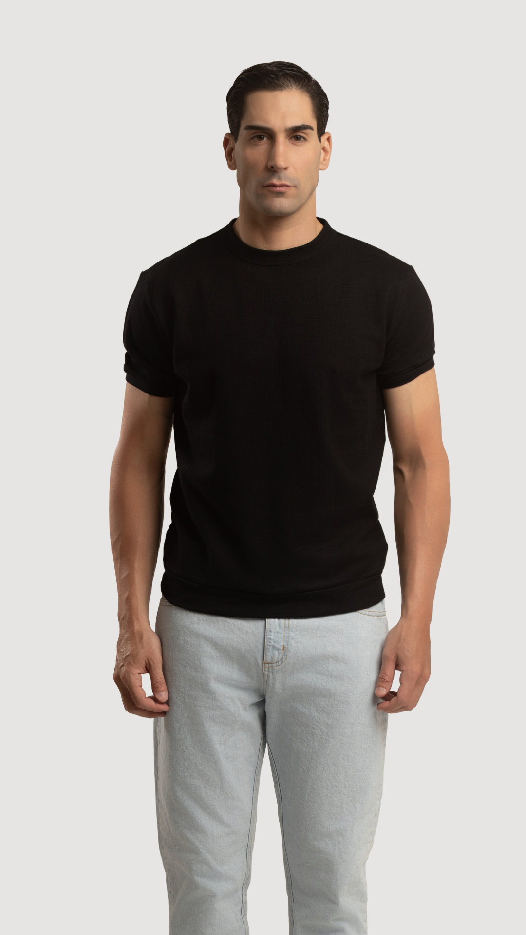 BASICA TEXTURIZDA NEGRO - SUMMER SELECTS