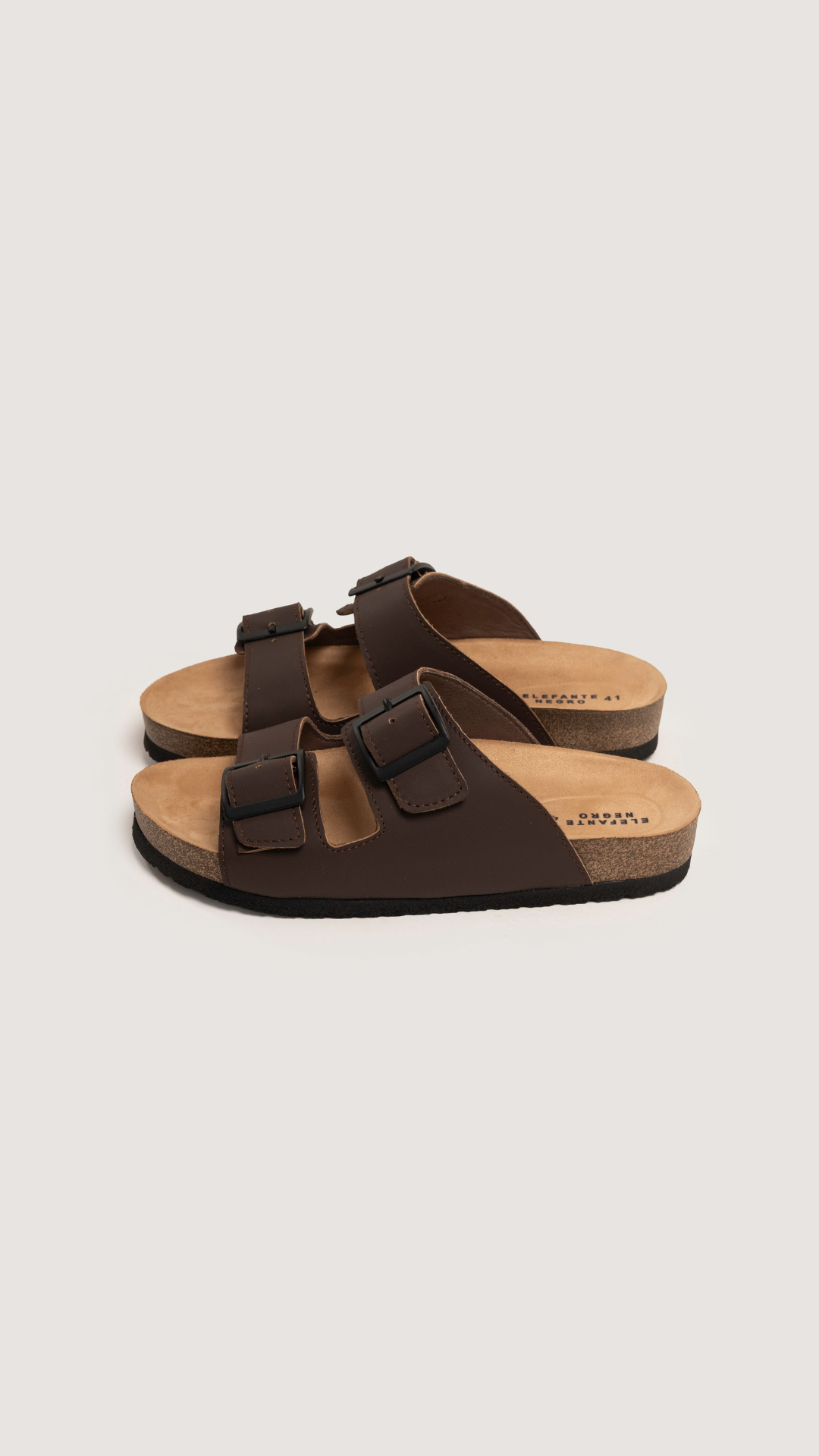 THE LEATHER SLIPPER MARRON 01