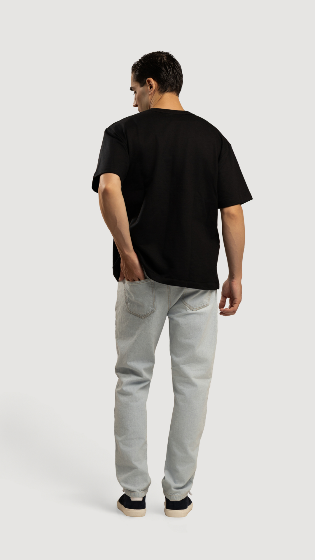 JEANS  CELESTE CORTE RECTO