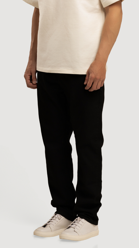 JEANS NEGRO CORTE RECTO