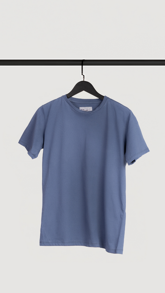 REMERA BASICA AZUL CLARO