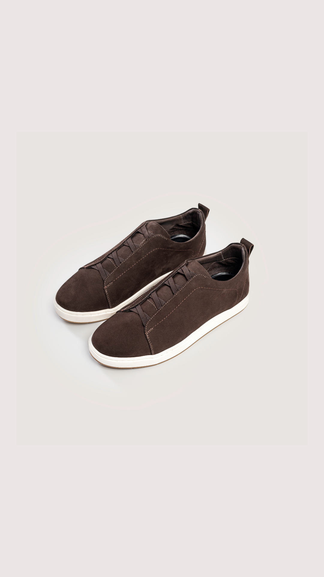 THE ZGN 1 SNEAKER MARRON GAMUZA