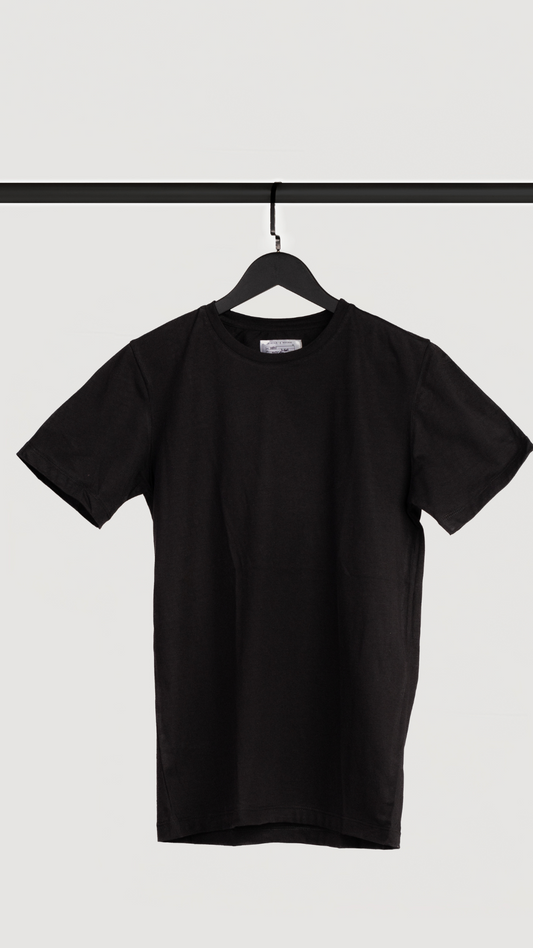REMERA BASICA NEGRO