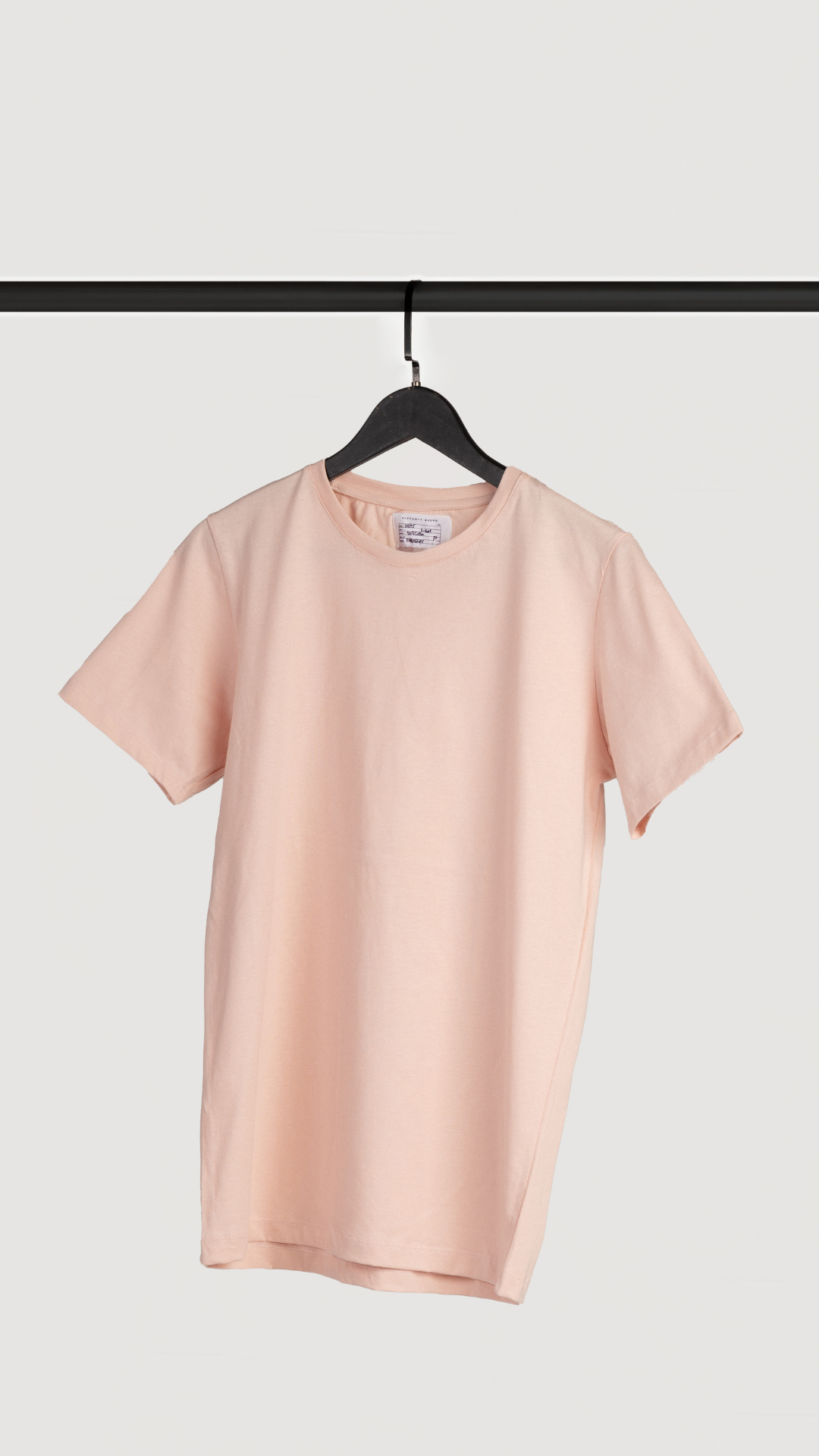 REMERA BASICA ROSA CLARO