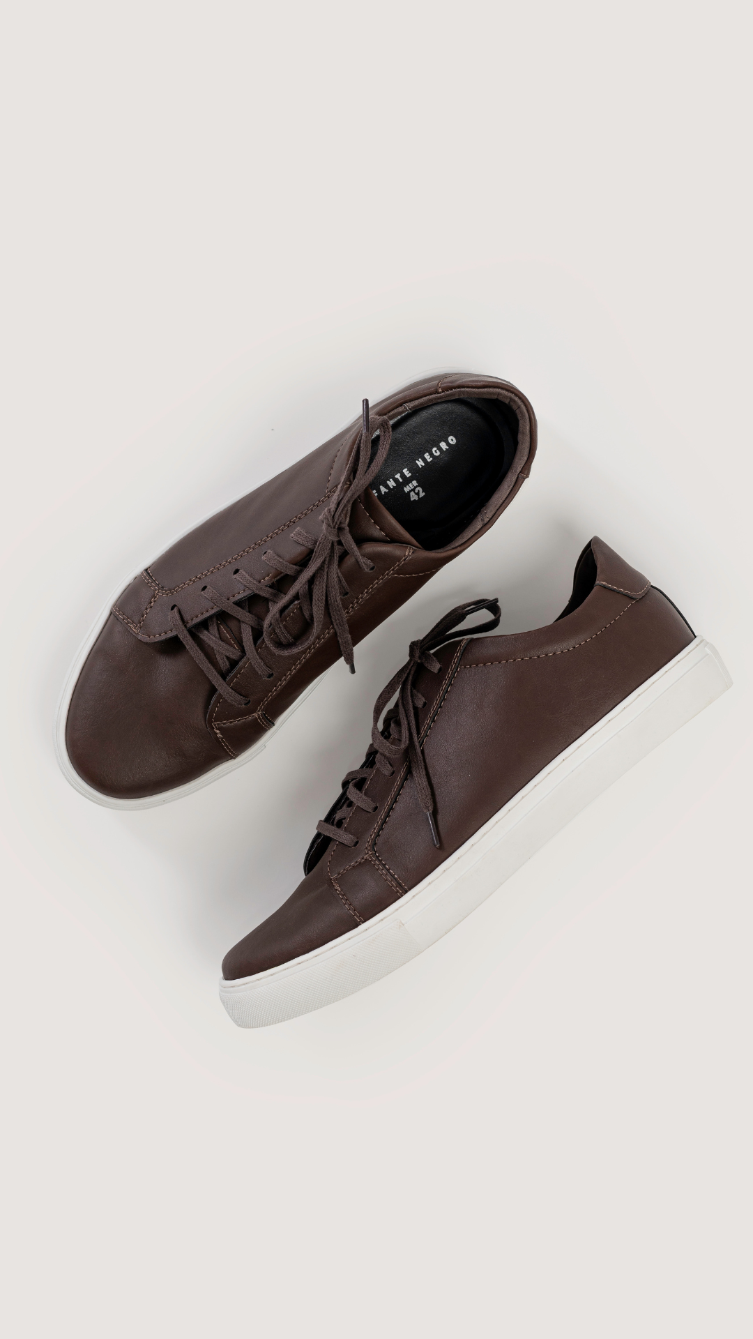 SNEAKER CLASICO MARRON CHOCOLATE